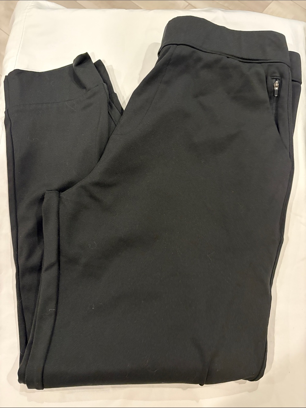Men's Black Performance Jogger Pants